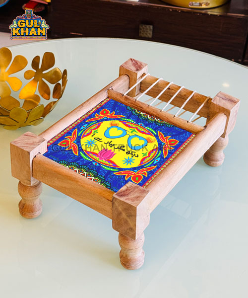 Dekh Magar Pyaar Se Charpai Printed Design - Gul Khan Truck Art