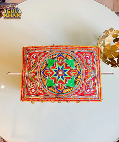 Doli Tray Design 02 (Chamakpatti Handmade) - Gul Khan Truck Art