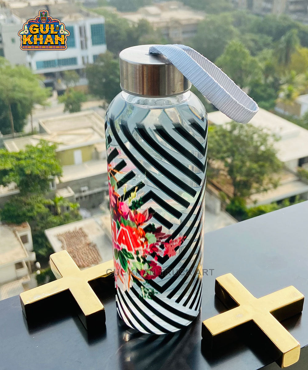 Bottle Glass Printed - 002