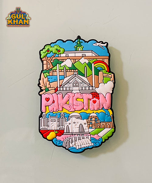 Pakistan Premium Rubber Fridge Magnet 106