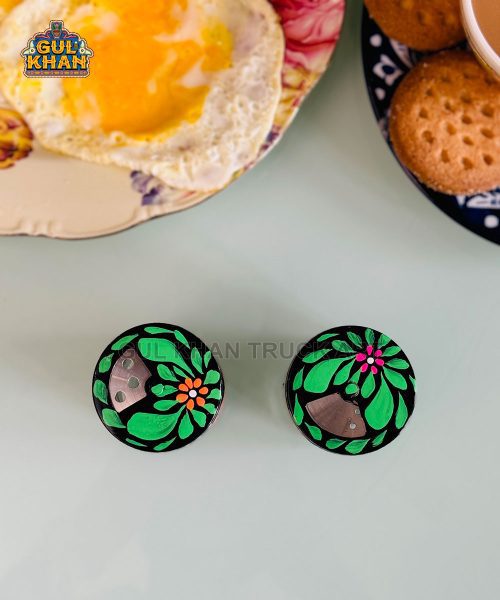 Mandala Truck Art Salt and Pepper Shaker 02