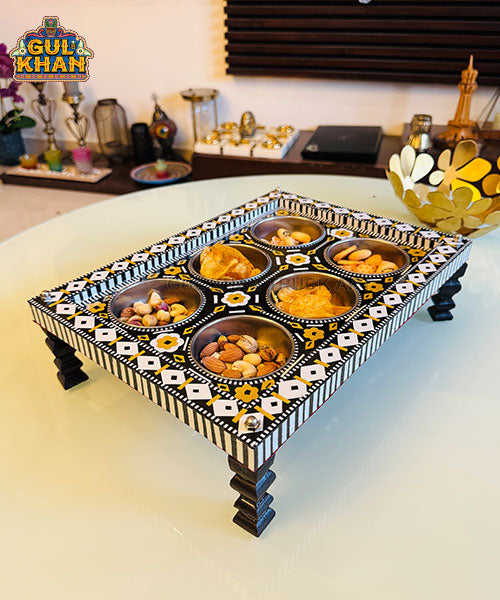 Royal Sunset Noir Truck Art Charpai Partition Chamakpatti Tray