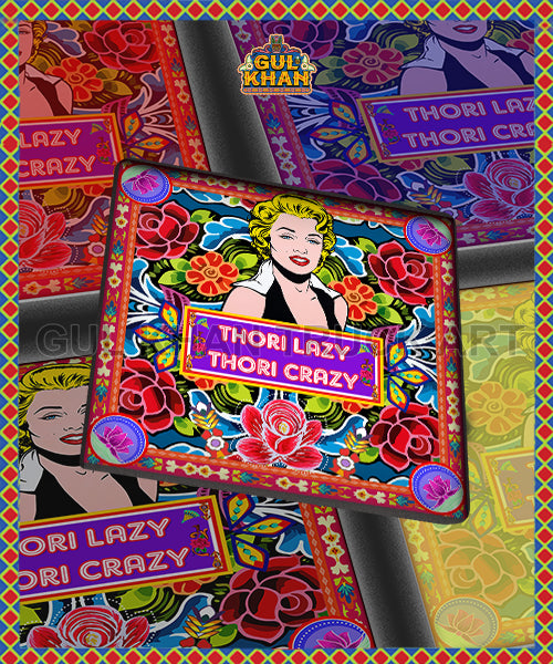 Thori Lazi Thori Crazy Printed Coaster