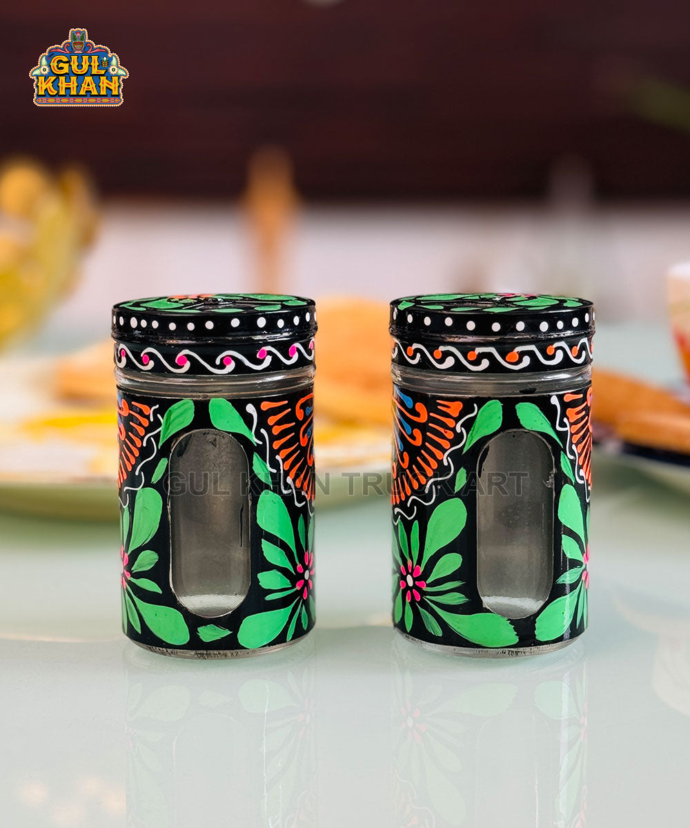 Mandala Truck Art Salt and Pepper Shaker 02