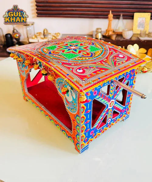 Doli Tray Design 02 (Chamakpatti Handmade) - Gul Khan Truck Art