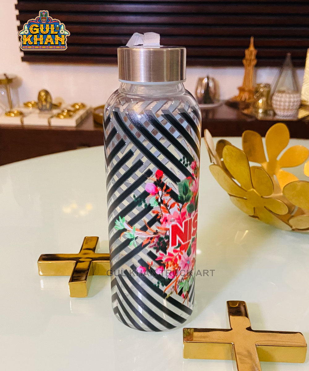 Bottle Glass Printed - 002