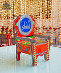 Miniature Kursi Design 02 (Chamakpatti Handmade) - Gul Khan Truck Art