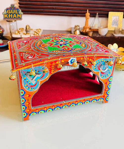 Doli Tray Design 02 (Chamakpatti Handmade) - Gul Khan Truck Art