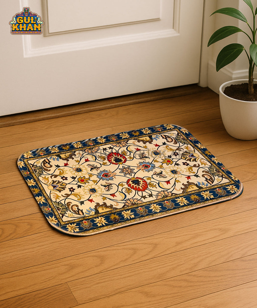 Persian Artisan Printed Floor Mat 01 - Gul Khan Truck Art