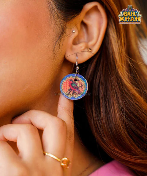 Birds Ear Rings - Gul Khan Truck Art