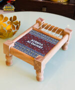 Ajrak Charpai Tray Printed Design - Gul Khan Truck Art