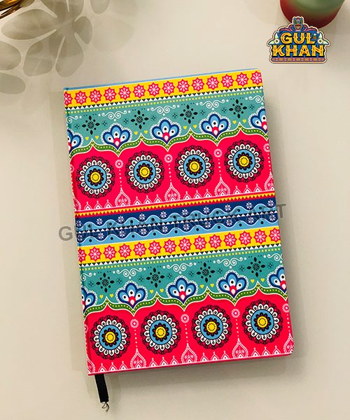 Hardcover Notebook Design 009 - Gul Khan Truck Art
