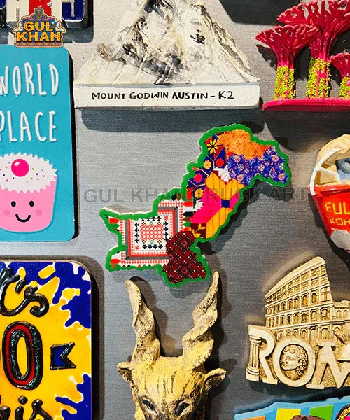 Premium Acrylic Magnet Value Bundle 02 - Gul Khan Truck Art