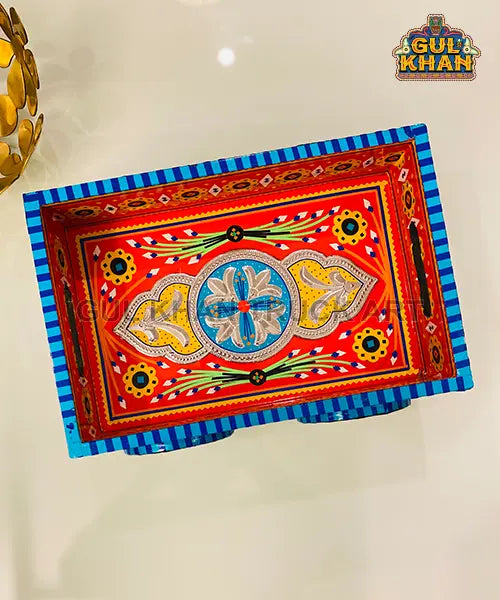Tray on Wheels 1116 - Gul Khan Truck Art