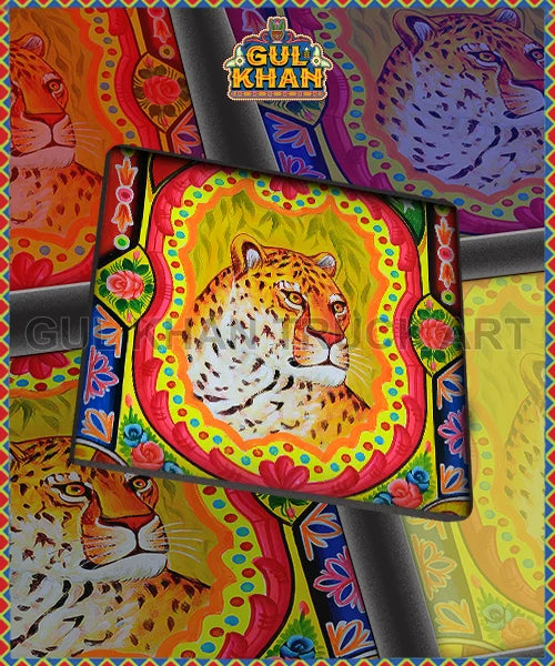 Lion Printed Coaster Design