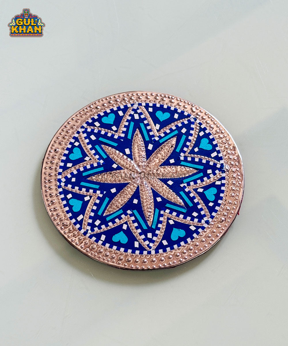 Blue pottery Chamakpatti Coaster