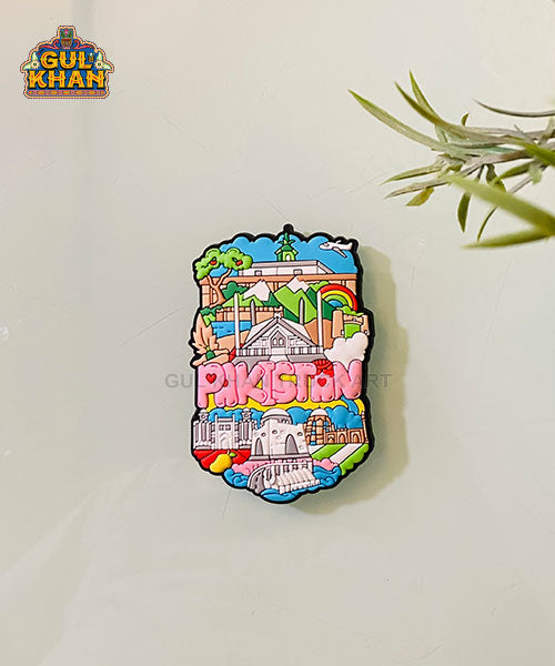 Pakistan Premium Rubber Fridge Magnet 106
