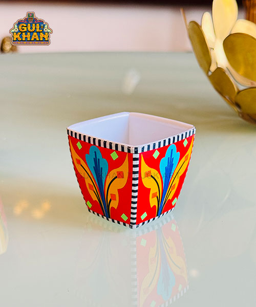 Indoor Flower Pot Design 03 (Chamakpatti Handmade)