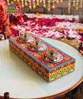 Multicolor Truck Three Partition Tray - Gul Khan Truck Art