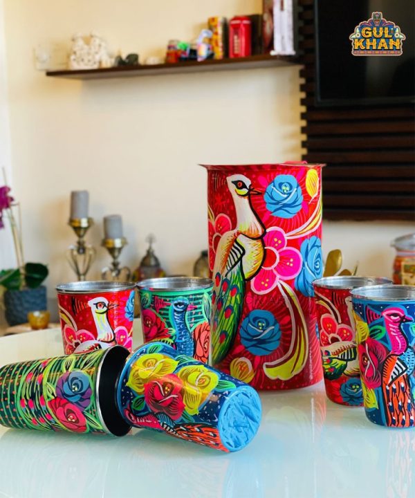 Jug & Glass Design 4445 - Gul Khan Truck Art