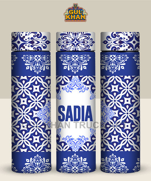 Multani Art Multani Art Printed Travel Bottle 1 - Gul Khan Truck Art