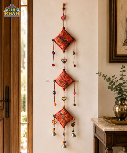 Red Cushion Hanging