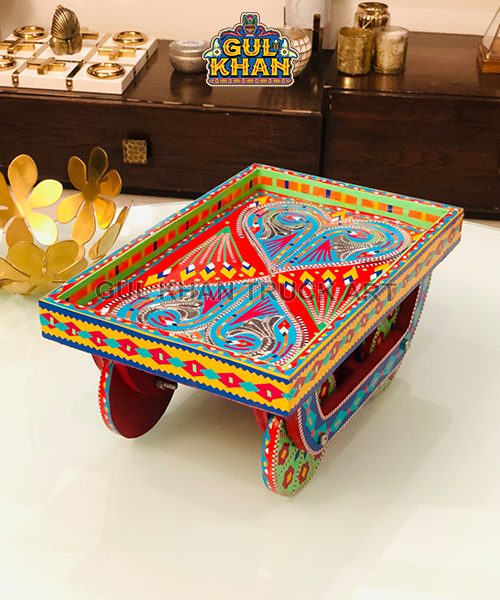 Tray with moving Wheels 001