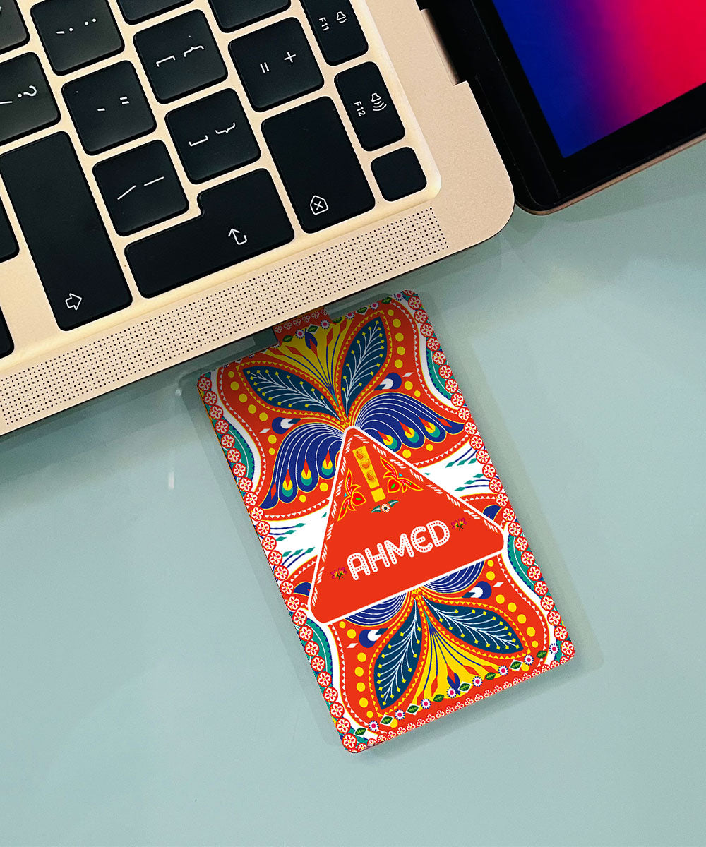 Deadline Printed USB Flash Drive (Customizable) - Gul Khan Truck Art