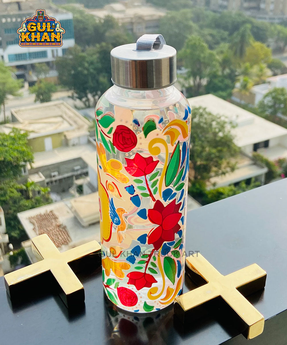 Bottle Glass Printed - 003 - Gul Khan Truck Art