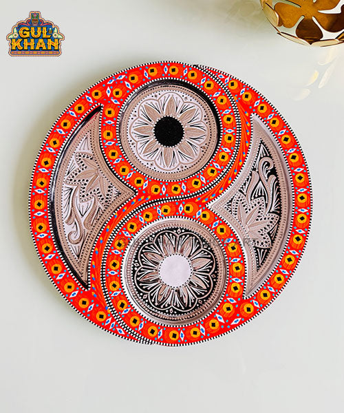 Yin Yang Tray 0050 - Gul Khan Truck Art