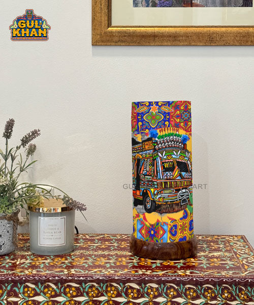 Bus W11 Printed Design Acrylic Lamp (Customisable)