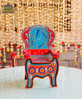 Miniature Kursi Design 03 (Chamakpatti Handmade) - Gul Khan Truck Art
