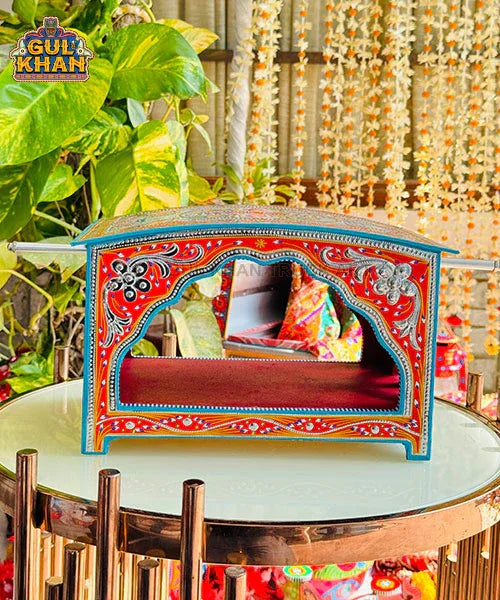 Doli Tray Design 03 (Chamakpatti Handmade) - Gul Khan Truck Art