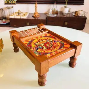 Chai Motif Charpai Printed Design