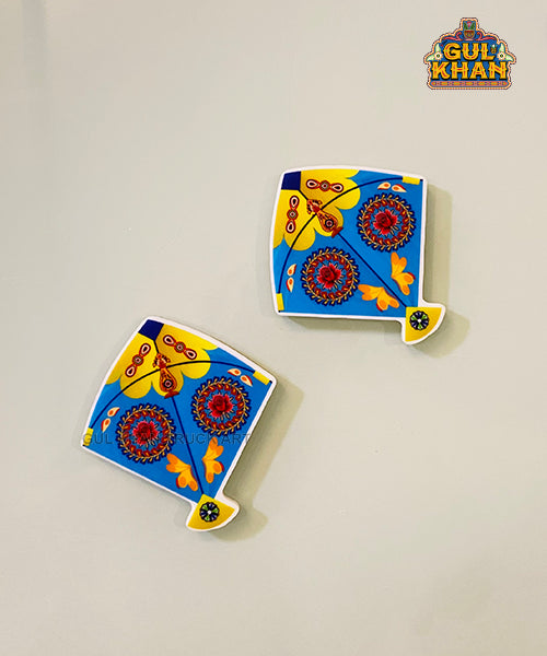 Blue Kite Acrylic Fridge Magnet