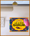Mousepad Design 0014 - Gul Khan Truck Art