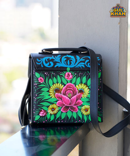Handpainted Handbag 1015 - Gul Khan Truck Art