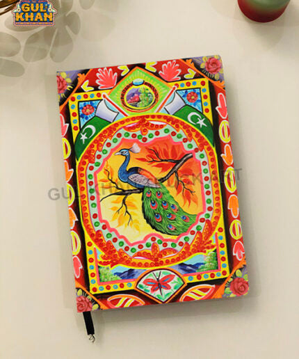 Hardcover Notebook Design 020 - Gul Khan Truck Art