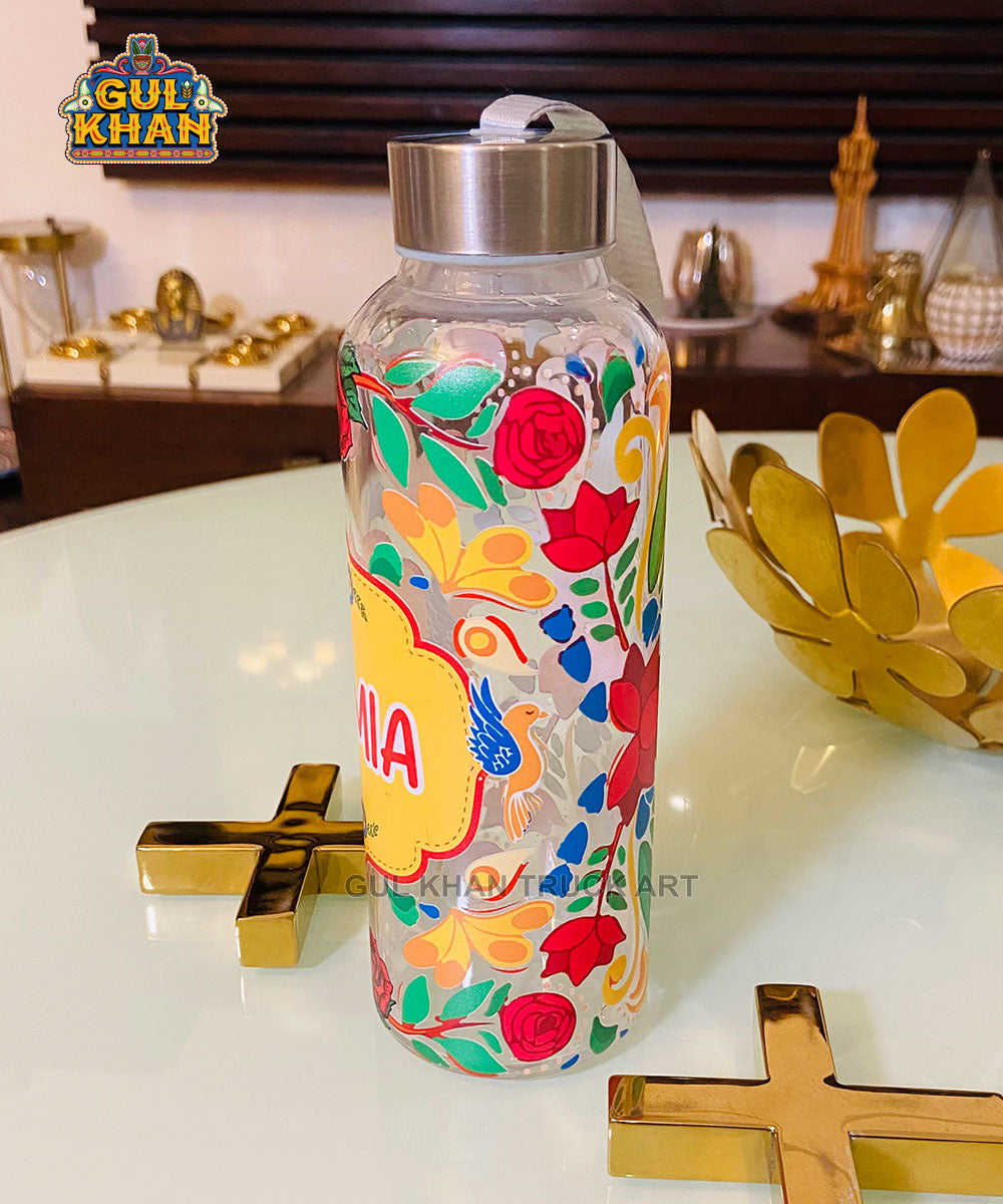 Bottle Glass Printed - 003