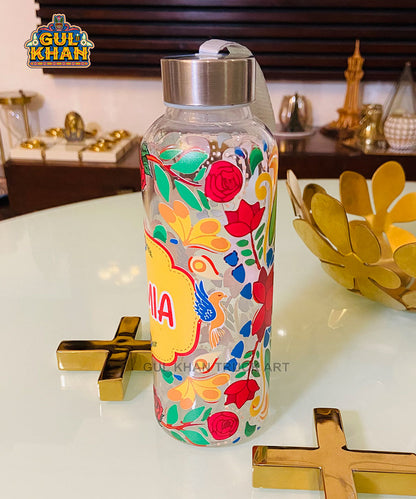 Bottle Glass Printed - 003 - Gul Khan Truck Art