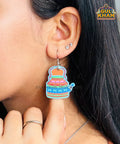 Kettle Ear Rings - Gul Khan Truck Art