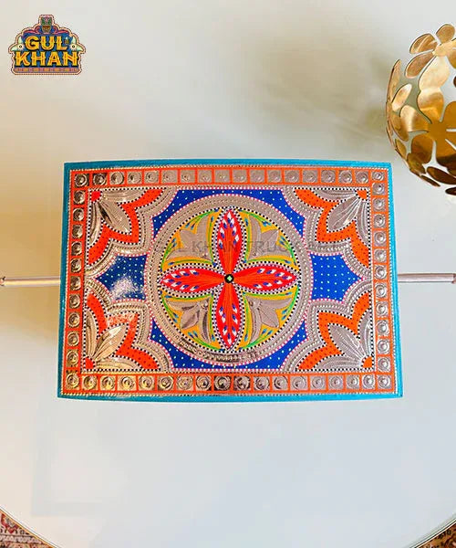 Doli Tray Design 04 (Chamakpatti Handmade) - Gul Khan Truck Art
