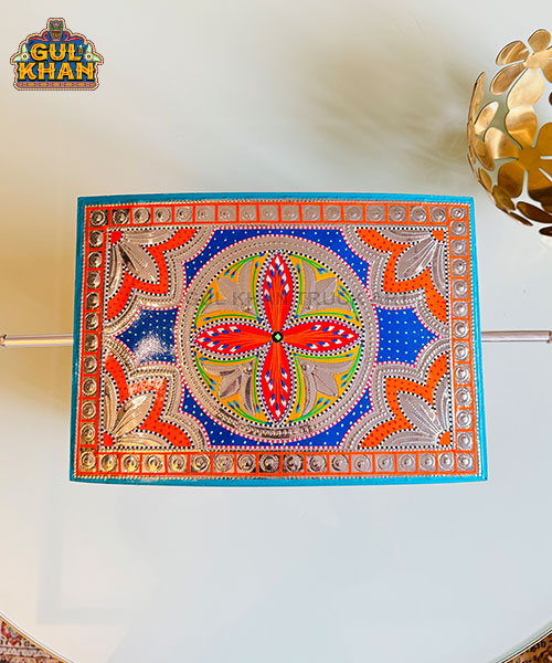 Doli Tray Design 04 (Chamakpatti Handmade) - Gul Khan Truck Art