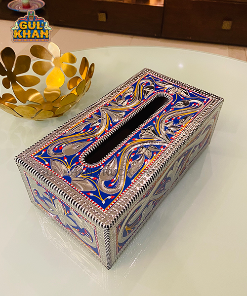 Chamakpatti Tissue Box Design 11141 - Gul Khan Truck Art