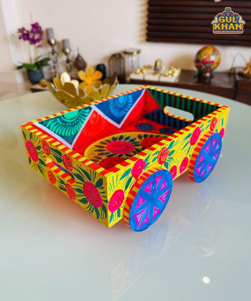 Tray on Wheels (Handpainted) 11120