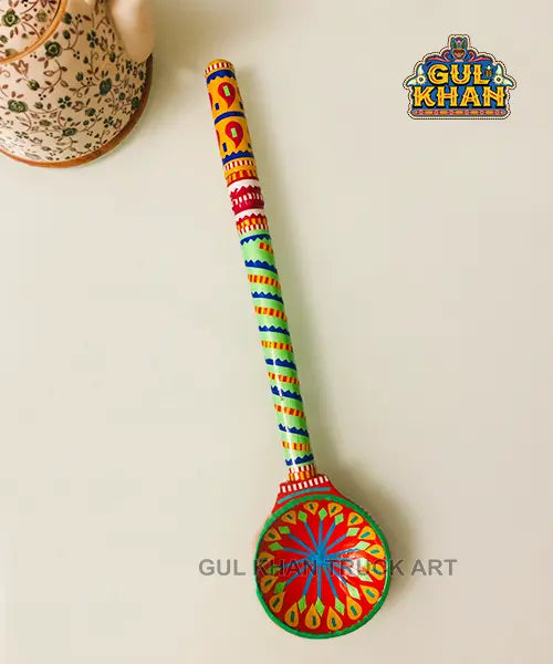 Chamakpatti Spoon Design 0004 - Gul Khan Truck Art