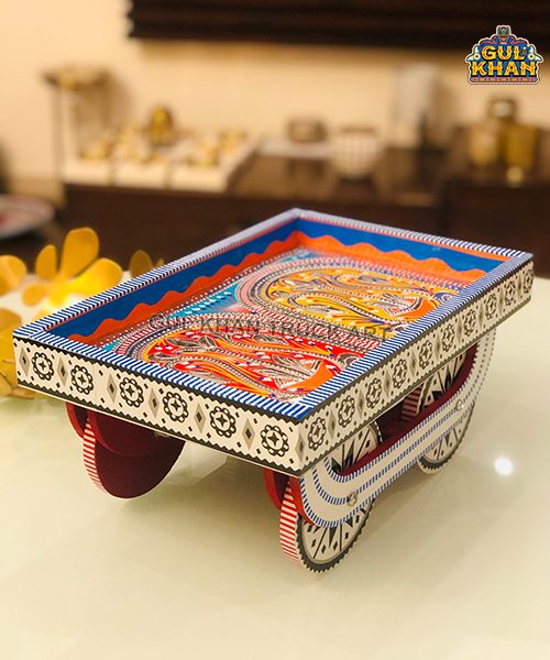 Tray with moving Wheels 006