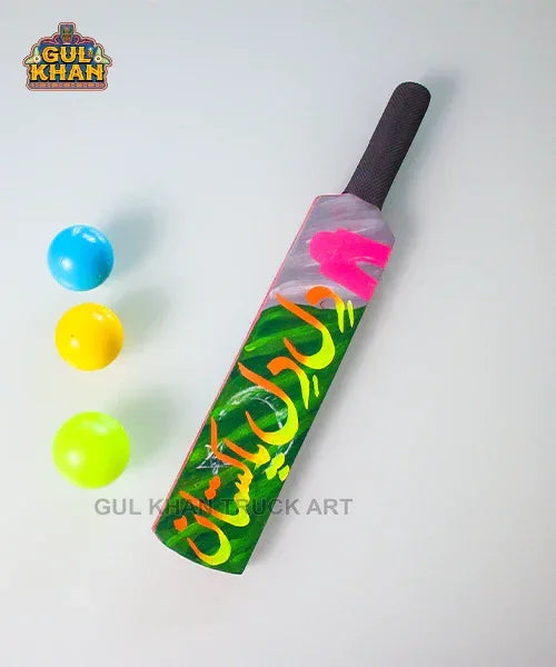 Handmade Bat 01 - Gul Khan Truck Art