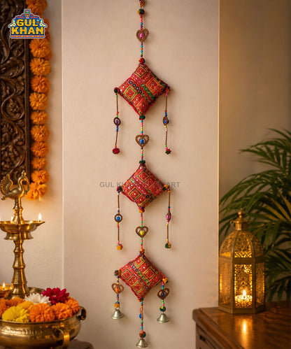 Red Cushion Hanging