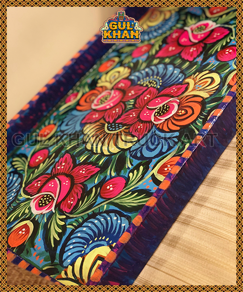 Tray (Wooden Hand Painted) Design 0032